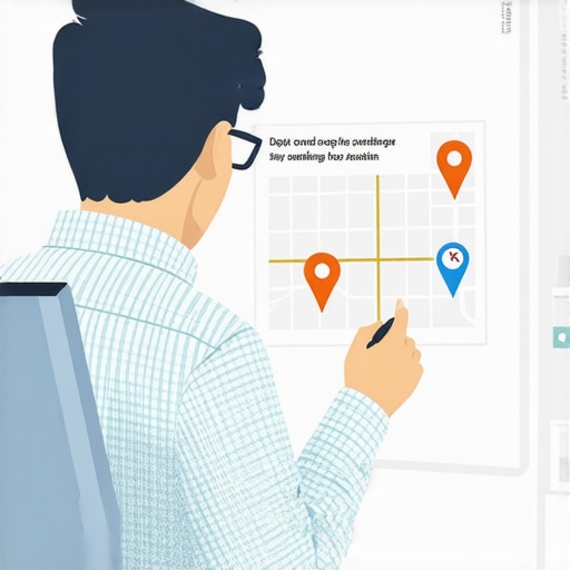 Business owner reviewing local SEO metrics and Google Maps rankings in Austin.