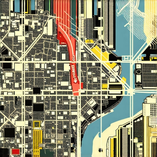 Austin Local SEO Landscape Austin cityscape with digital map overlay
