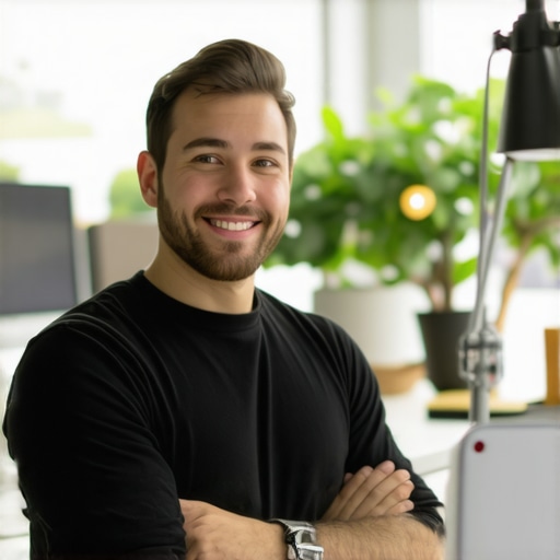 Austin business owner working on Google My Business profile