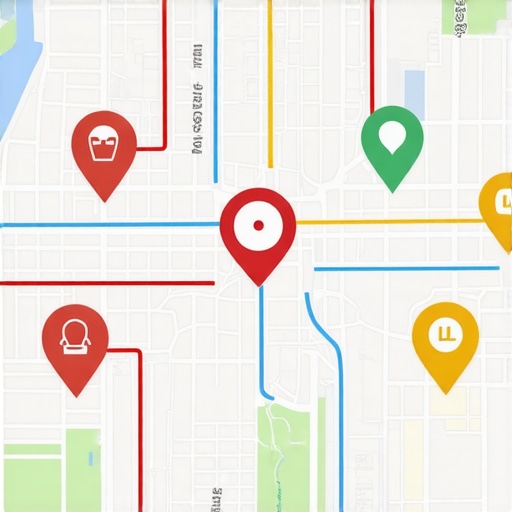 Diagram showing essential local SEO elements for top Google Maps ranking in Austin