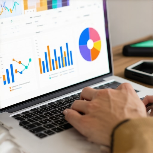 Effective SEO Tools for Local Rankings A person analyzing SEO data on a laptop for Austin local search success