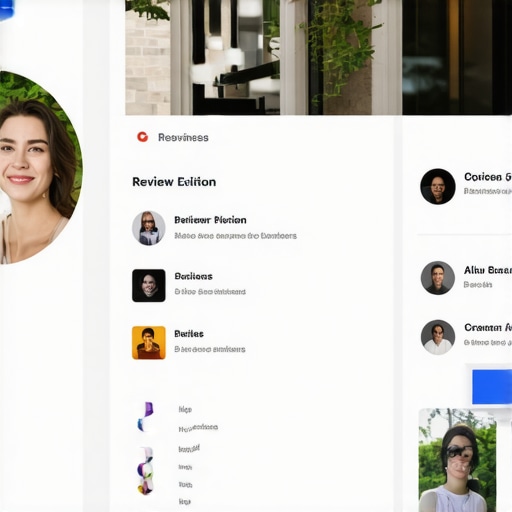 Annotated graphic of a well-optimized Google My Business profile showing reviews, categories, and updates.