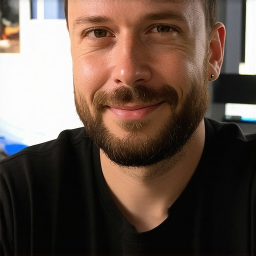 Austin business owner updating Google My Business profile