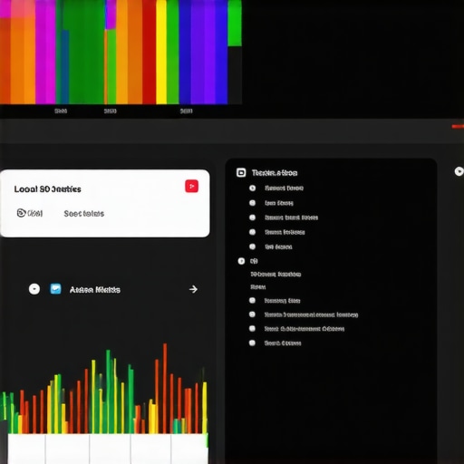 Local SEO analytics dashboard displaying rankings, reviews, and citations for Austin businesses